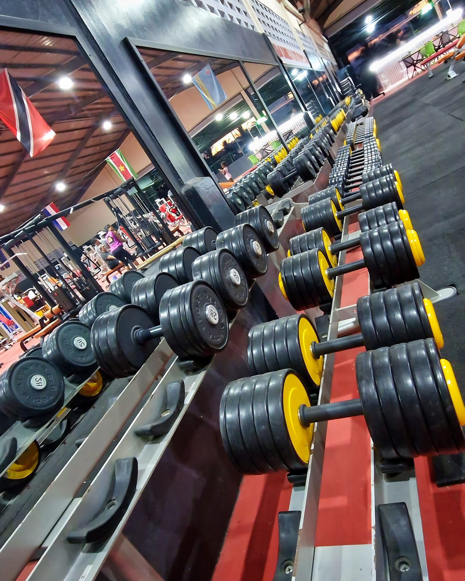 Dumbbell rek